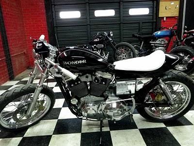 Wonder Customs Harley Cafe Racer