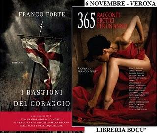 Eventi! I BASTIONI DEL CORAGGIO e 365 RACCONTI EROTICI PER UN ANNO insieme A VERONA!