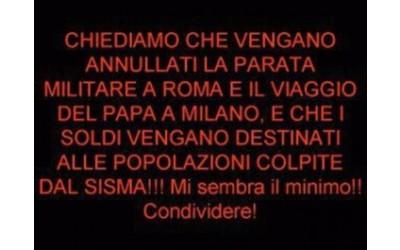 ...torta amaretti e cacao...e...no alla parata del 2 giugno a Roma!...