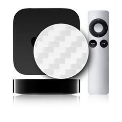 Apple TV - 2nd & 3rd Gen - White Carbon Fiber