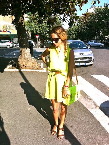 The perfect neon dress