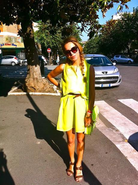 The perfect neon dress