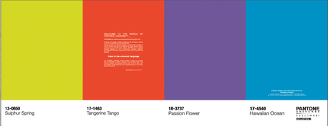 colori pantone estate