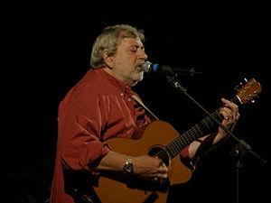 Francesco Guccini on stage