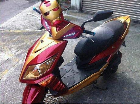 Lo scooter di Iron Man