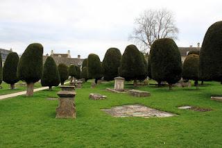 Painswick, Gloucestershire e gli alberi di tasso