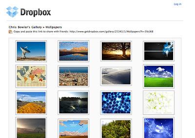 Dropbox photo gallery