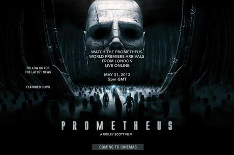 Prometheus, oggi il red carpet