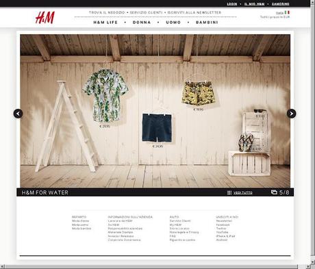 H&M; for Water