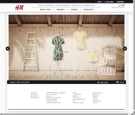 H&M; for Water