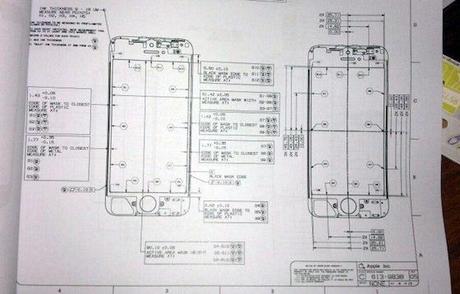 Compaiono progetti dell’iPhone 5 con schermo più grande