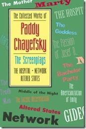 The collected works of Paddy Chayefsky  Volume 4