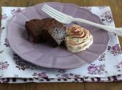 Brownies cioccolato fondente marmellata lamponi