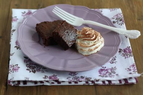 IMG 7306 1024x682 Brownies al cioccolato fondente e marmellata di lamponi