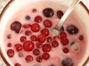 Colazione ricca vitamina....yogurt home made, frutti rossi sciroppo d'Agave
