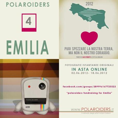 Polaroiders fundraising for Emilia
