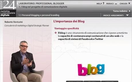 Video lezione personal branding e blogging