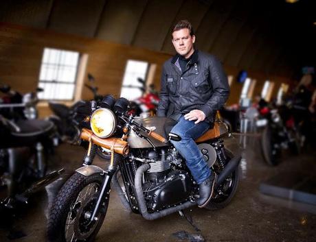 Tyler Florence’s Triumph Bonneville Cafe Racer