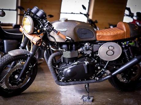 Tyler Florence’s Triumph Bonneville Cafe Racer