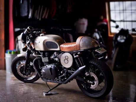 Tyler Florence’s Triumph Bonneville Cafe Racer