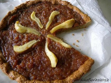 Crostata vegan di pere