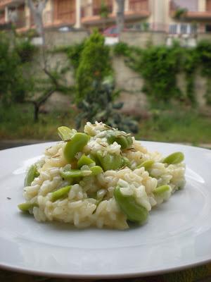 Risotto Fave e semi di Finocchio... ovvero un macco rivisisato!!