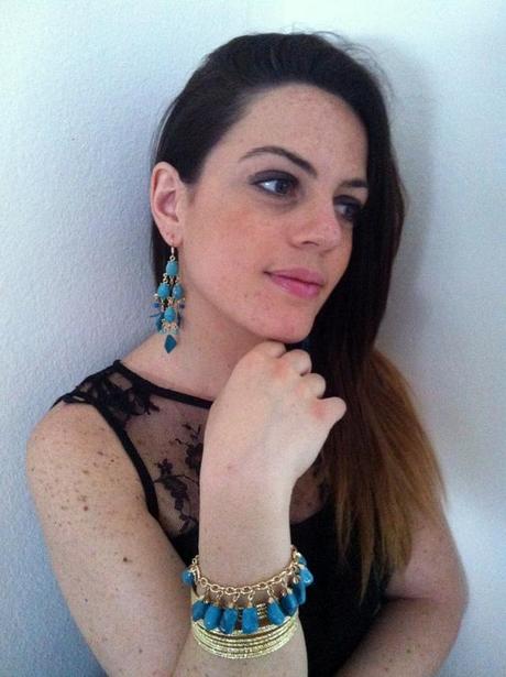 A little black lace dress