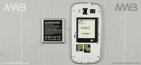 samsung galaxy s3 aprirlo per cambiare la batteria