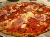 Pizza senza farina Atckins cavolfiore.