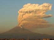 Forte eruzione popocatepetel