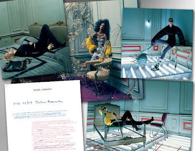 Dolce & Gabbana donna a/i 2003/04 Techno Romantic