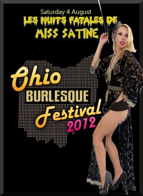 Miss Satine, la prima italiana al Burlesque Festival di Cleveland