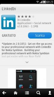 LinkedIn, l’applicazione che consente di accedere al social network per professionisti, arriva alla nuova versione 2.0.1063.