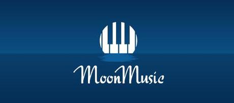 logo design logo moon