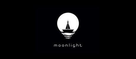 logo design logo moon