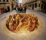 La street-art in 3d di Kurt Wenner