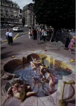 La street-art in 3d di Kurt Wenner
