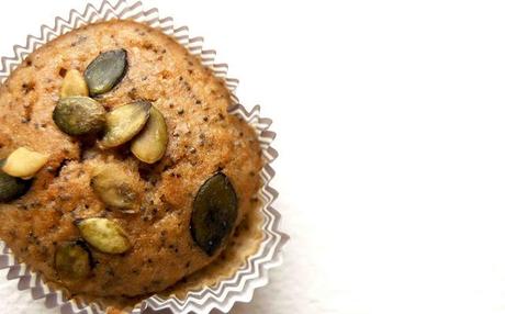 Mini Muffin ai semi di papavero e zucca