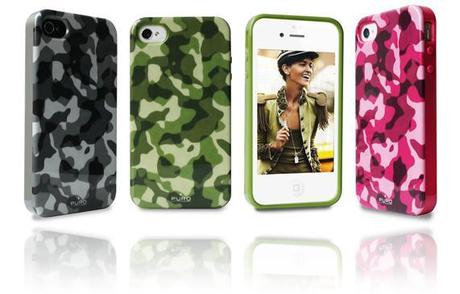 Puro propone nuove collezioni di cover per iPhone 4/4S: Army, Leopard e Metal Collection.