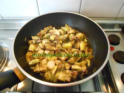 Pasta Gratinata con Carciofi e Besciamella