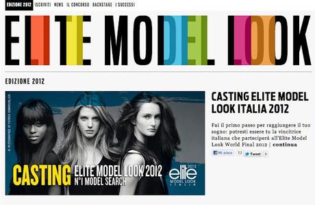 Elite Model Look 2012: il Casting diventa online