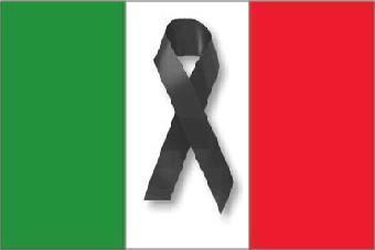 4 Giugno 2012: Lutto nazionale in memoria delle vittime del terremoto