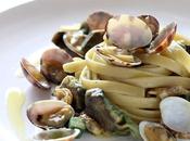 Linguine vongole, carciofi colatura alici