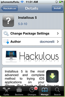 InstallInstallous5 thumb Come installare Installous 5 su iPhone e iPad