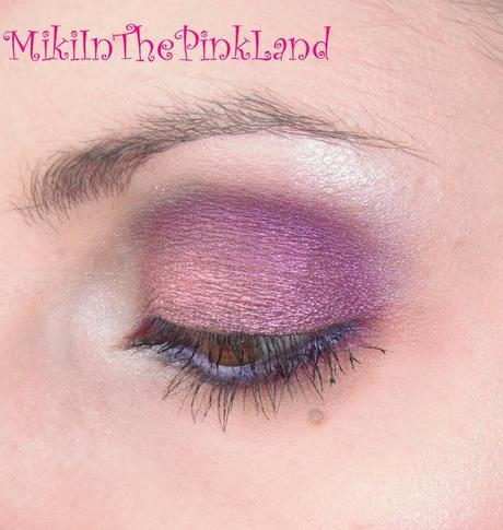 Trucco del giorno#48: pink&violet;.