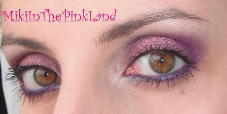 Trucco del giorno#48: pink&violet;.