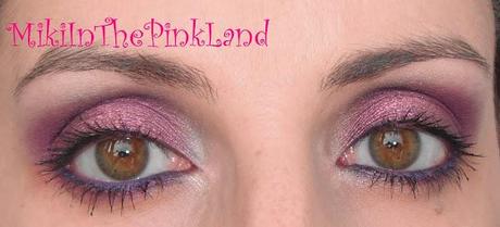 Trucco del giorno#48: pink&violet;.