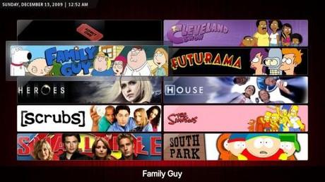 SKIN XBMC : Back-Row si aggiorna alla versione 3.5.7