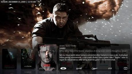 SKIN XBMC : Back-Row si aggiorna alla versione 3.5.7