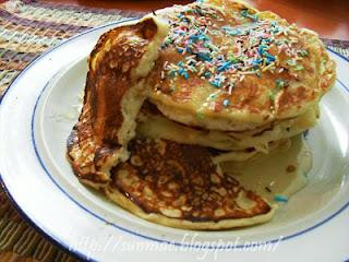 Pancakes al kefir